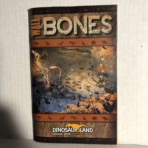 Dinosaurierland vollfarbige Broschüre Broschüre Vernal Utah Reise Tour Urlaub Buch - Bild 1 von 4