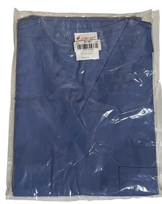 Nuevo conjunto de exfoliantes Allheart unisex básicos talla grande azul parte superior inferior Foto 1 de 4