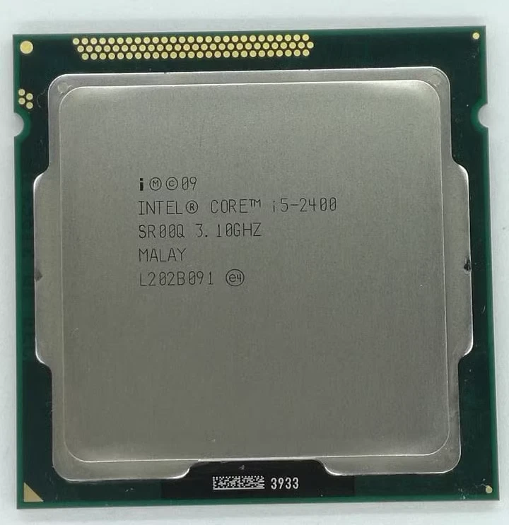 Intel Core i5-2400 LGA1155 3.10GHz 4C/4T6MB 95W CPU Processor - Image 1 of 1