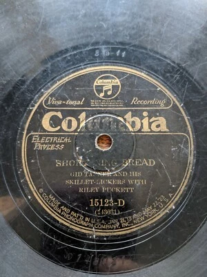 COUNTRY GID TANNER SKILLET LICKERS Columbia 15123 Shortening Bread 78 - Image 1 of 4