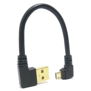 NEU 90 Grad rechtwinkliger Micro-USB-Anschluss nach Synchron NICE USB links B0Y0 - Picture 1 of 8