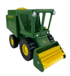 John Deere Tractor Toy Corn Harvester Picker Green Yellow Toy Car Gift Combine - Picture 1 of 24