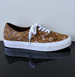Vans Women's Authentic with Timeless Design in Fresh Colorway Petit Motif Brown - Picture 1 of 14