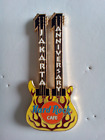 Hard Rock Cafe Jakarta 2003 11th Anniv yellow doubleneck w/flames PIN HRC #35786