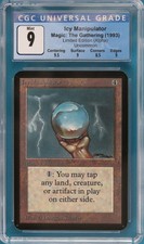 Icy Manipulator Alpha MINT Uncommon Graded CGC 9 CARD (3789563063) ABUGames
