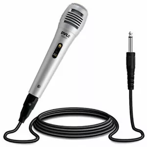 PDMIK1 dynamisches Mikrofon von Pyle, professionelles Handmikrofon mit Schwingspule XLR-Kabel - Bild 1 von 8