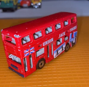 Vintage Matchbox 1981 London Bus Union Jack Tours selten original altes Auto England - Bild 1 von 7