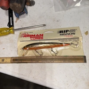 NEW Sealed package Vintage Bill Norman Rip-N-Minnow Fishing Lure - Picture 1 of 2