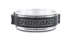 Vibrante 5 pulgadas O.D. Conjunto de abrazadera aluminizada HD 2.0 - negro anodizado - Imagen 1 de 5