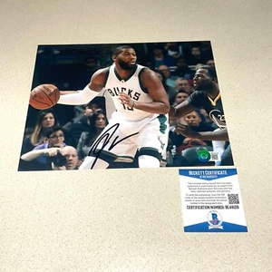 GREG MONROE autographed signed 8X10 MILWAUKEE BUCKS BECKETT BAS COA BE48128 - Picture 1 of 1