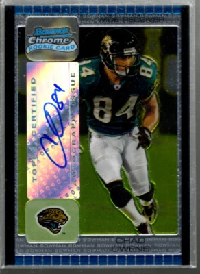 A0887- 2005 Bowman Chrome #247 Chad Owens G RC Autograph ROOKIE NM-MT (ROOKIE) - Image 1 of 2