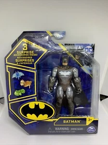 Seltener SILBER BATMAN Chase Spin Master in der Hand Rarität 3 Überraschungszubehör - Bild 1 von 5