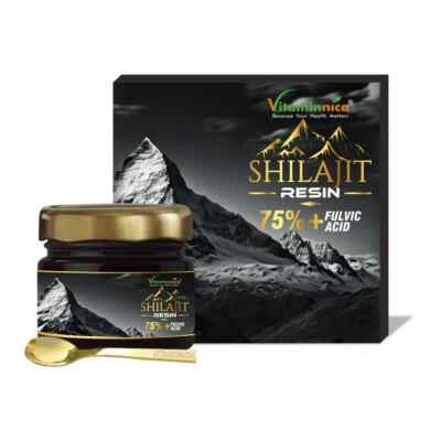 Vitaminnica Shilajit Resin - Pure Organic Himalayan Shilajit with Trace Minerals