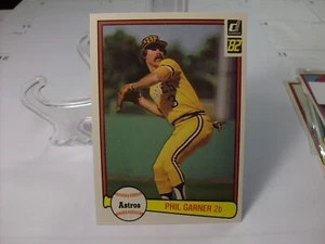 1982 Donruss Baseball #544b - Phil Garner COR - Houston Astros 82-607 - Bild 1 von 2