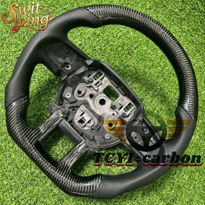 Ajuste para Land Rover Evoque 2012-2019 con volante de fibra de carbono térmico Foto 1 de 4