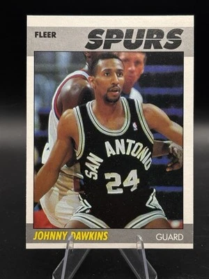 1987 Fleer #27 Johnny Dawkins 🔥🔥☄️🔥 - Image 1 of 4