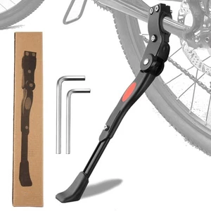 Bike Kickstand, Adjustable Bicycle Side Stand,26" Aluminum Alloy Foot Parking... - Picture 1 of 7