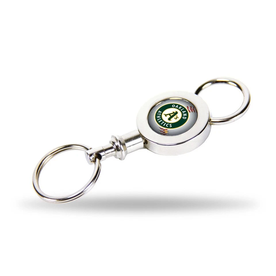 Oakland Athletics Quick Release Valet Keychain - Image 1 of 1