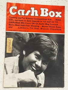 CASH BOX MAGAZINE - AUGUST 12 1972 - WAYNE NEWTON COVER - CHARTS, BEACH BOYS 🔥 - Picture 1 of 3