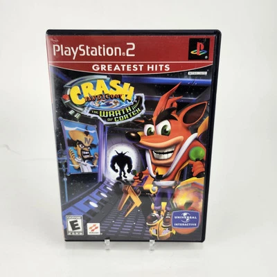 Crash Bandicoot: The Wrath of Cortex (PlayStation 2, 2002) PS2 CIB Tested - Image 1 of 4