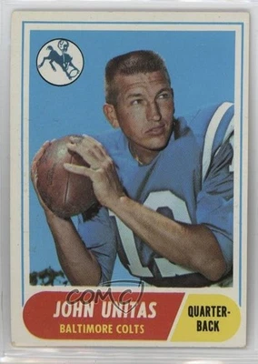 1968 Topps Johnny Unitas #100 HOF - Image 1 of 2