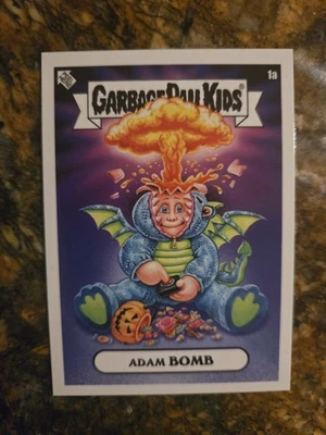 2025 Garbage Pail Kids Oh The Horror-ible Wave 1 Adam Bomb Short Print 1a SP - Image 1 of 2