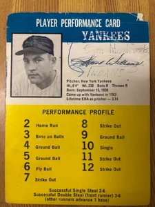 1964 Hasbro Challenge the Yankees - Stan Williams - Bild 1 von 1