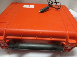 Pelican Philips Red Temperature Controlled Hard Carry Case For Car DC Plug - Picture 1 of 11