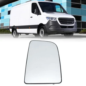 Espejo retrovisor de vidrio para Mercedes Sprinter 2006-19 pasajero derecho sin parte superior térmica - Imagen 1 de 10
