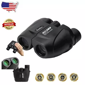 Versatile 8x25 Compact Binoculars with Twist-Up Eyepiece for Outdoor Adventures - Picture 1 of 9