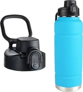 Automatischer Auslaufdeckel für Bubba Trailblazer 24 32 40 Oz Edelstahl Wasserflasche - Bild 1 von 7