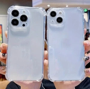 Funda transparente a prueba de golpes para iPhone 15 Pro - Imagen 1 de 9