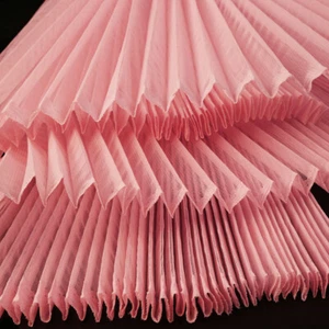 1M Pleated Hard Mesh Fabric Gauze Cloth DIY Material for Petticoat Skirt Dress - Picture 1 of 20