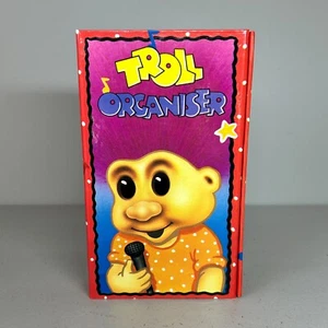 Vintage Troll Organiser Notes/Diary/Things to Do 1990 Retro Stationery - Picture 1 of 23