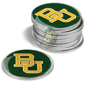 Baylor Bears 12 Pack Golf Ball Markers - Picture 1 of 1