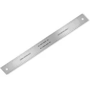 Stainless Steel String Spacing Ruler Tool Durable for Guitar Bass - Picture 1 of 1