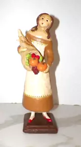 NICOL SAYRE 2006 THANKSGIVING FIGURE GIVING THANKS 13 1/2" TALL - Picture 1 of 9