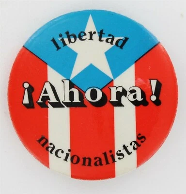 Puerto Rican Nationalist 1975 Liberation Movement Nacionalistas Libertad P962 - Image 1 of 2