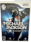Michael Jackson: The Experience DANCE Nintendo Wii w/ Manual + GLOVE CIB TESTED