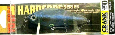 Yo-Zuri Hardcore Crank Type 0 Wobbler, Crankbait, Kunstköder, 6,5 cm, Floating - Bild 1 von 2