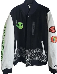 Nueva Chaqueta Nike All-Star ""Área 72" Rayguns Destructor Mangas de Cuero Talla XLarge - Imagen 1 de 12