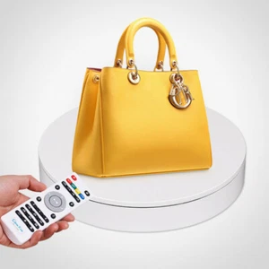 32cm Electric Turntable Photography Rotary Table Remote Control Display Stand - Picture 1 of 6