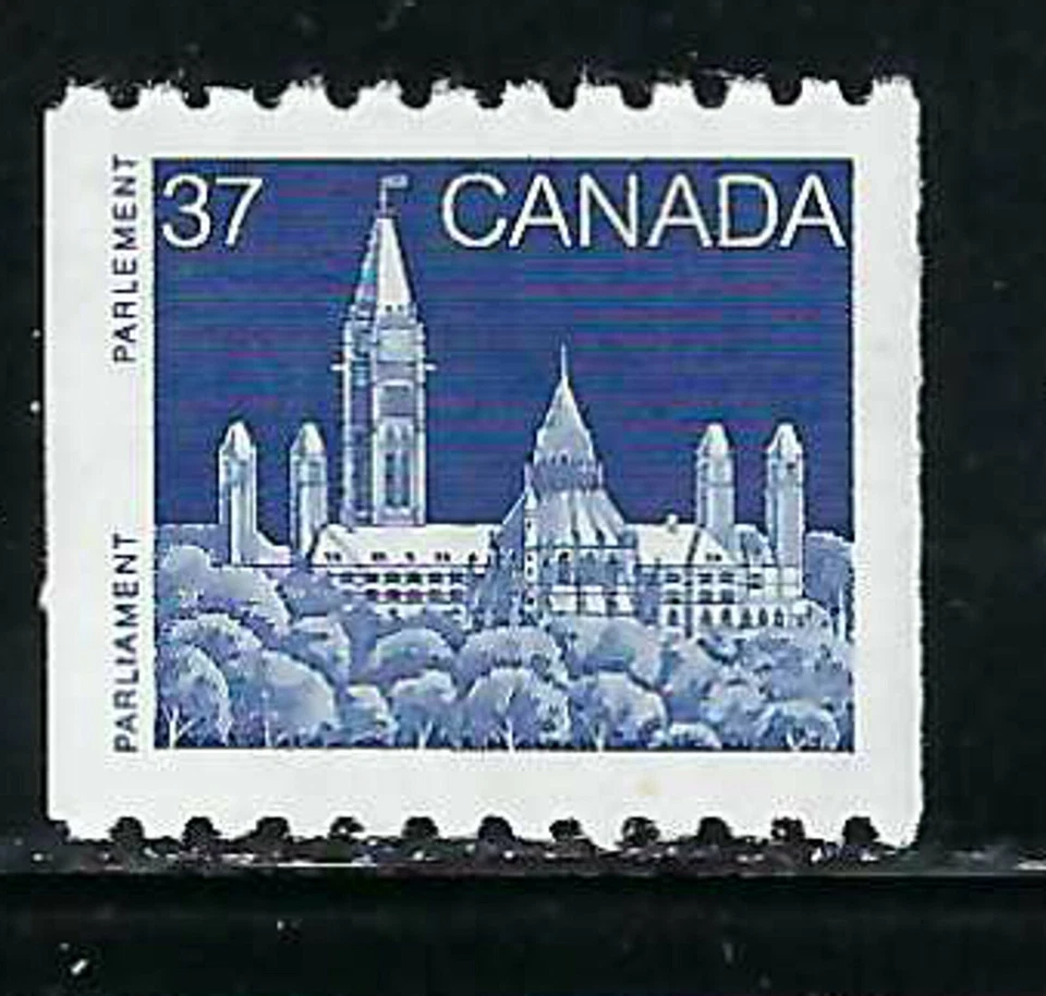 CANADA - SCOTT 1194 - VFNH - PARLIAMENT - ROLL STAMP ISSUES (COILS) - 1988 — 第 1/1 张图片