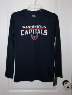 NWT Washington Capitals NHL Hockey Long Sleeve Performance T-Shirt Boys L 14/16 - Image 1 of 4