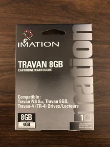 NOS Vintage, Brand New, Original Packaging, Travan 8GB Cartridge - Afbeelding 1 van 1