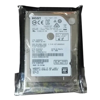 HGST Travelstar 1TB HTS541010A9E680 5400RPM SATA 2.5" Laptop Hard Disk Drive - Image 1 of 4