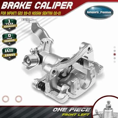 Pinza de freno con soporte para Infiniti G20 99-01 Nissan Sentra 00-01 trasera izquierda izquierda izquierda izquierda izquierda Foto 1 de 4