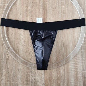Herren String - Leder Optik - Größen 4/ 5 / 6 / 7 - Picture 1 of 2