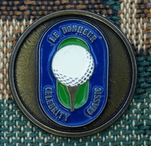 _RARE_Vintage_ Le Bonheur Celebrity Classic 1" Golf Ball Marker - Picture 1 of 1