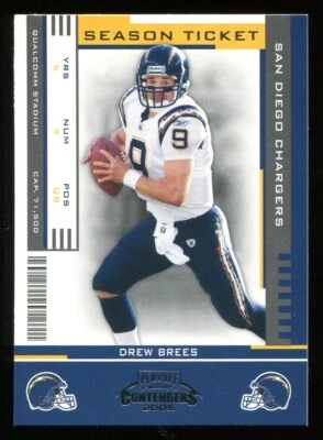 2005 Playoff Contenders Football #1-100  -  NM/MT  -  Pick from List   [v9] - Image 1 of 4